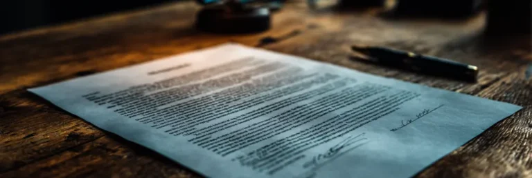 Scheidungsantrag für das Einreichen der Scheidung