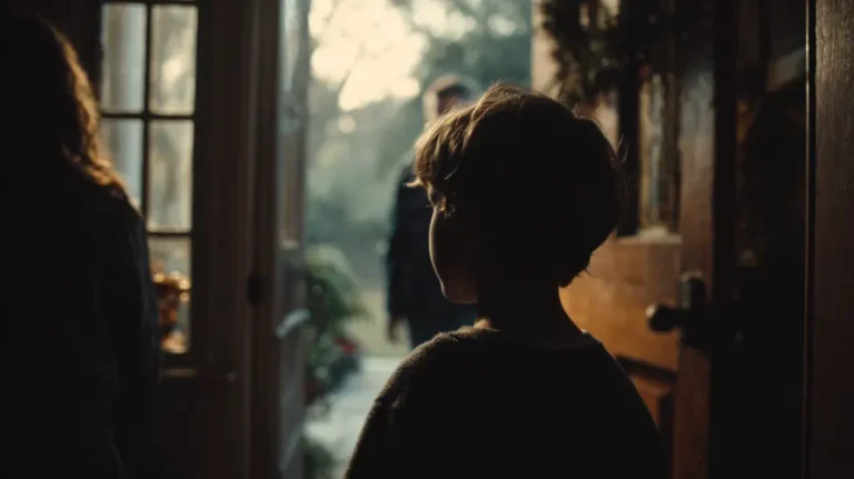 Contact rights: Father visits his child after the divorce as agreed