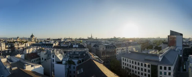 Blick auf den Stephansdom in Wien